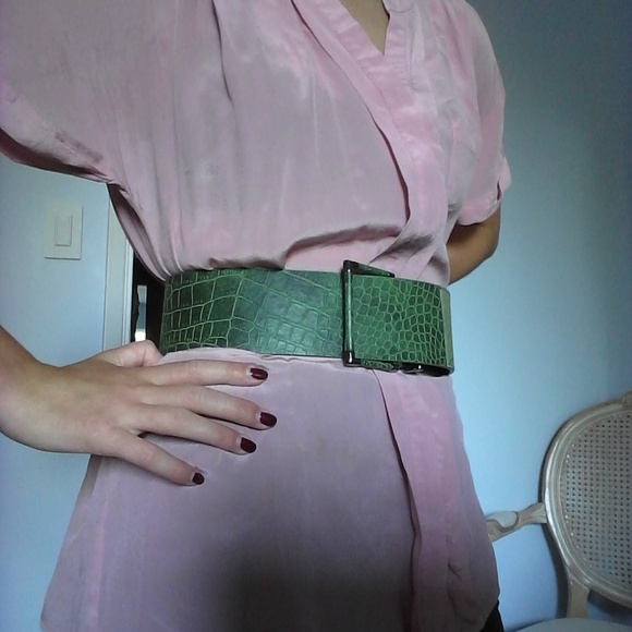 Pink Silk Top - Picture 3 of 9